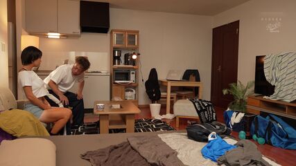 Athletic MILF Gets Trainer's Load